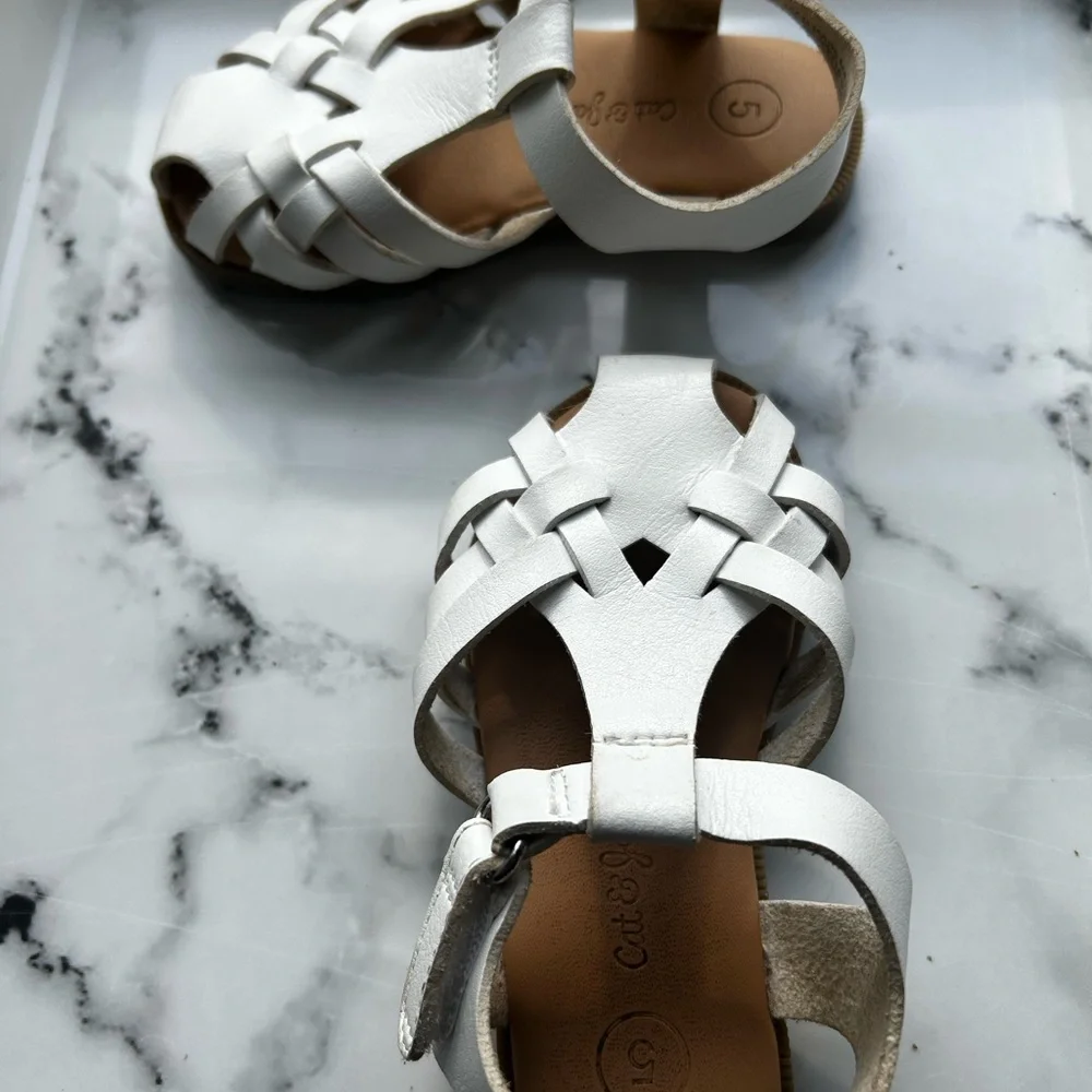 Cat & Jack White Kids Sandals